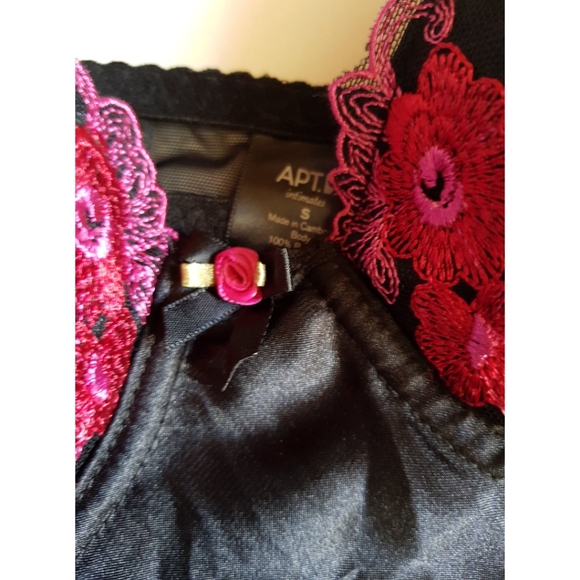 Apt 9 Satin Babydoll Chemise and G-String Panties - Picture 5 of 16